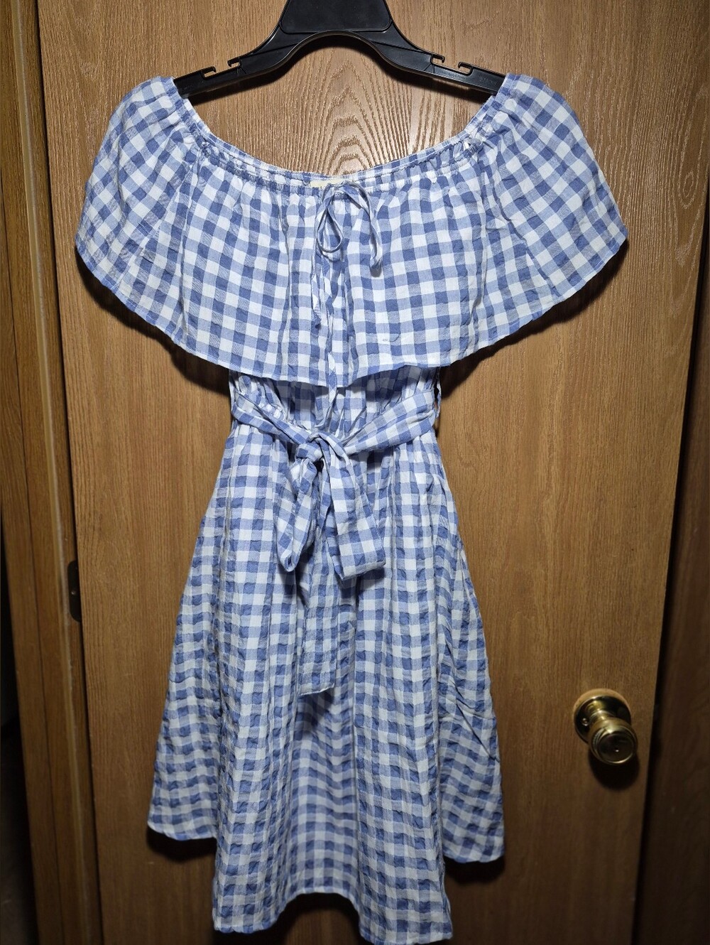 Anthropologie 11-1 Tylho for  "Kinsey" Gingham Dress XS